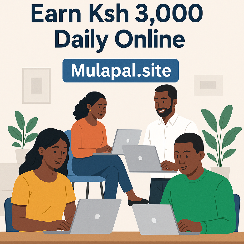 Mulapal team working in Nairobi office